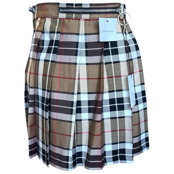 Dolls Kill Dresses & Skirts - NWT Love Too True (LTT) Ashley Plaid Pleated Skirt
